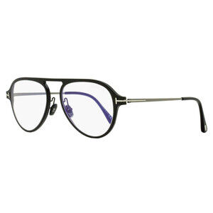 Tom Ford Magnesium Pilot Eyeglasses TF5972-B 005 Matte Black 54mm FT5972